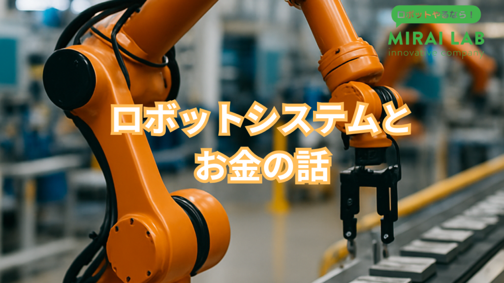 ロボットとお金の話
